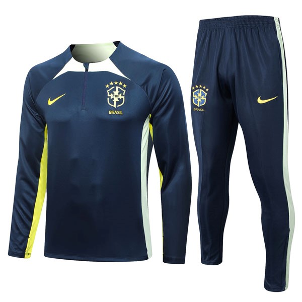 Sudadera De Training Brasil 2023 2024 Azul